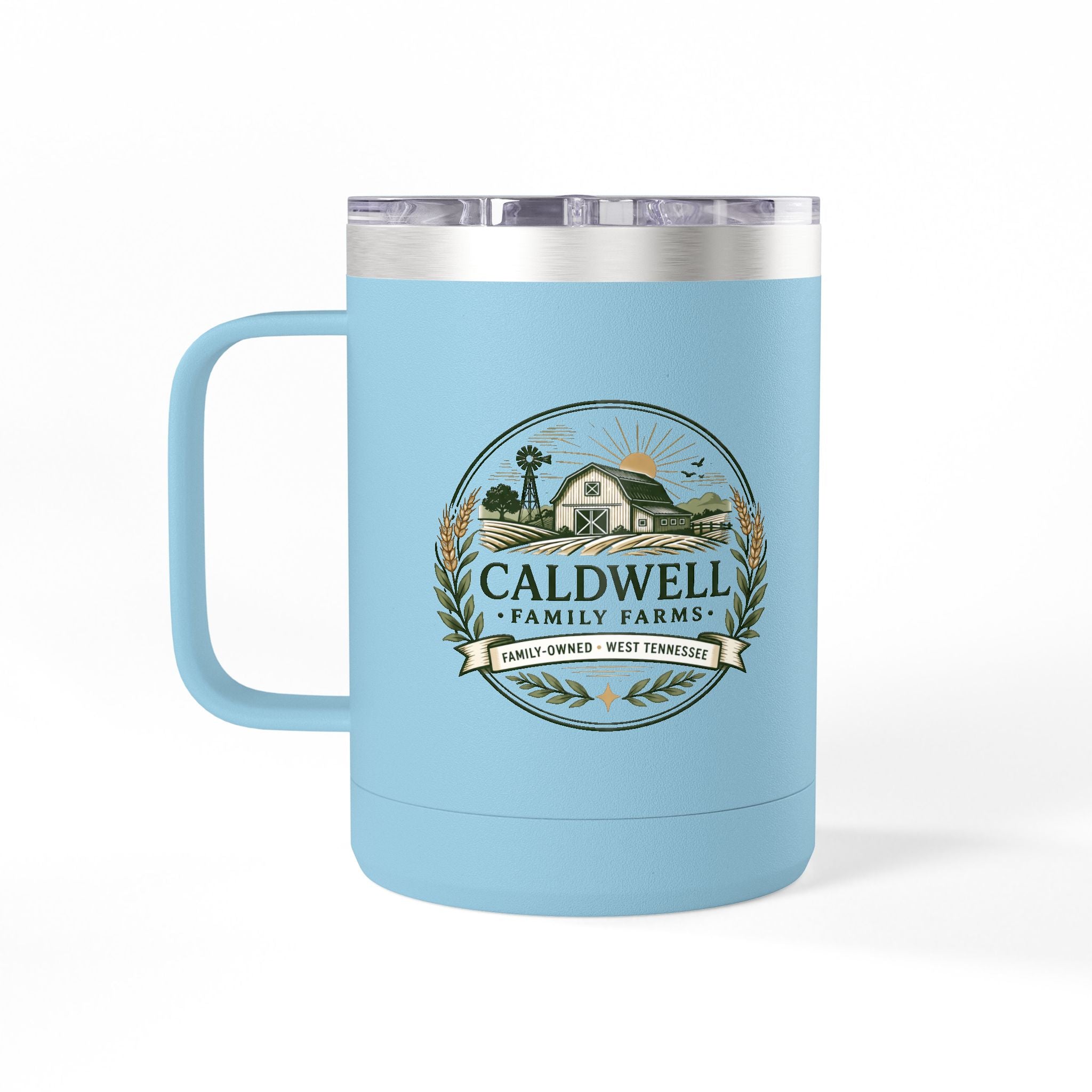 Caldwell Family Farms 15oz Insulated Coffee Tumbler