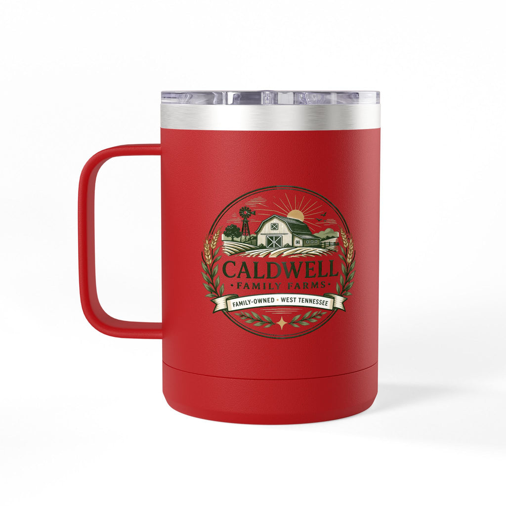 Caldwell Family Farms 15oz Insulated Coffee Tumbler