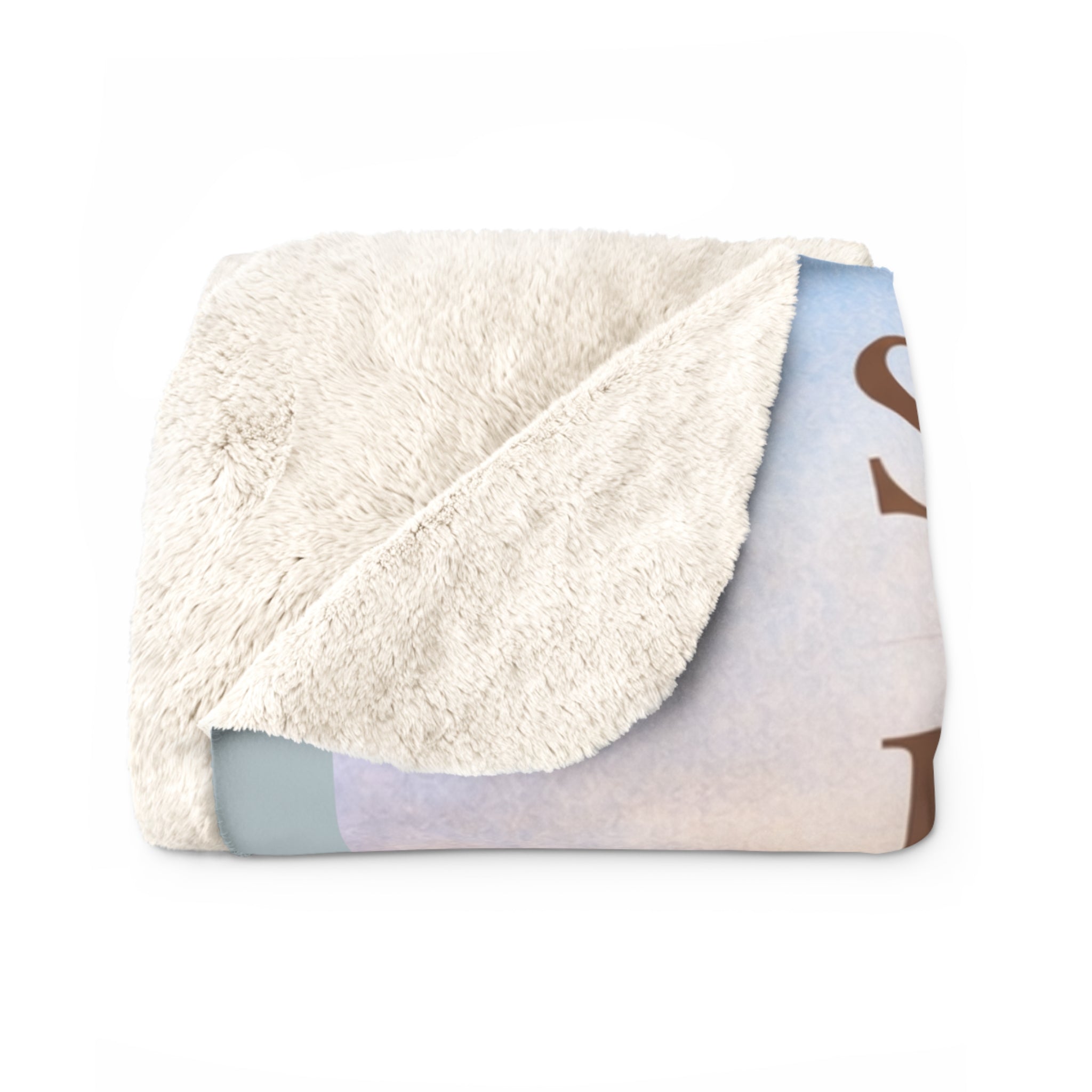Personalized Kids Sherpa Blanket – “Sir Grayson and the Rescue Code” Cozy Storybook Throw