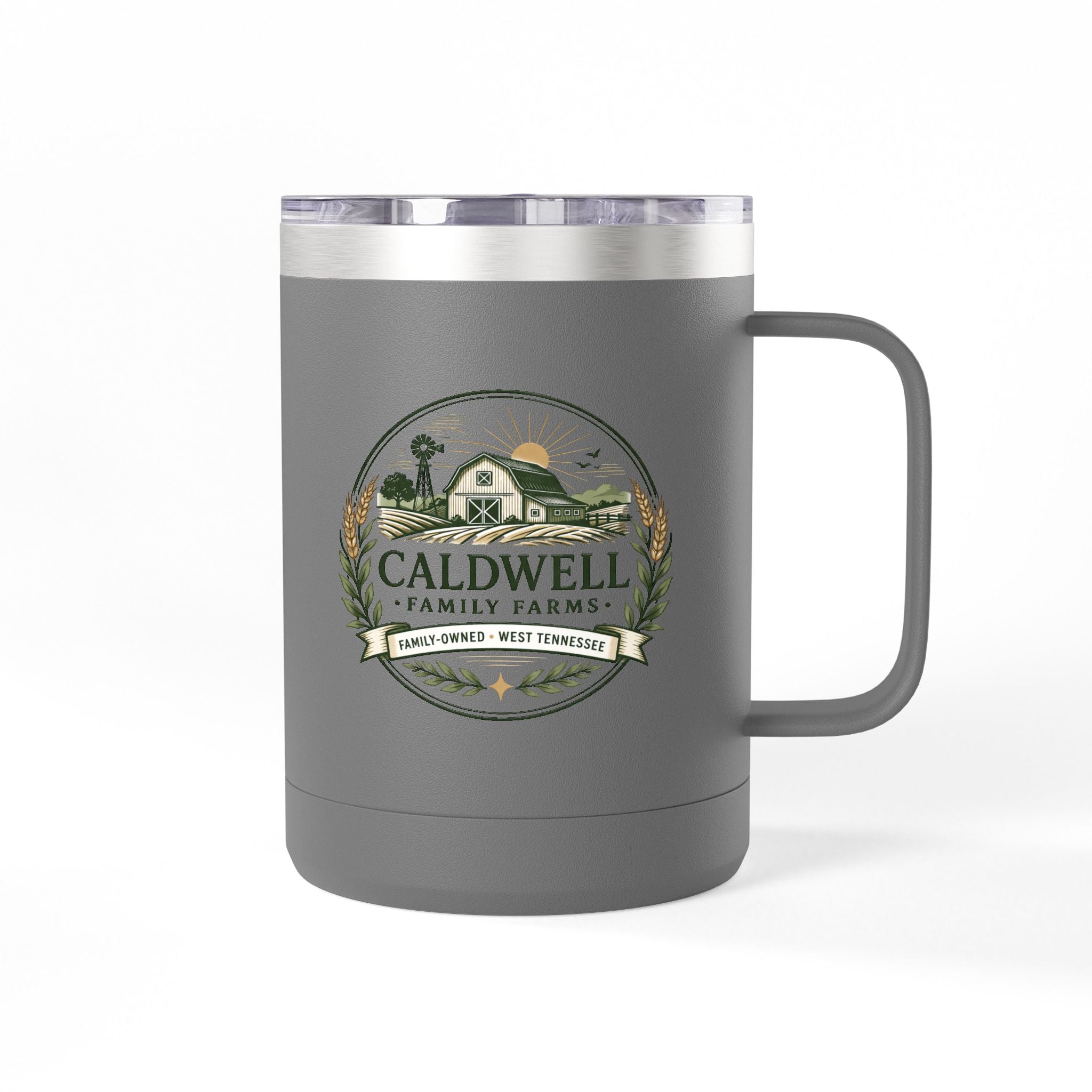 Caldwell Family Farms 15oz Insulated Coffee Tumbler