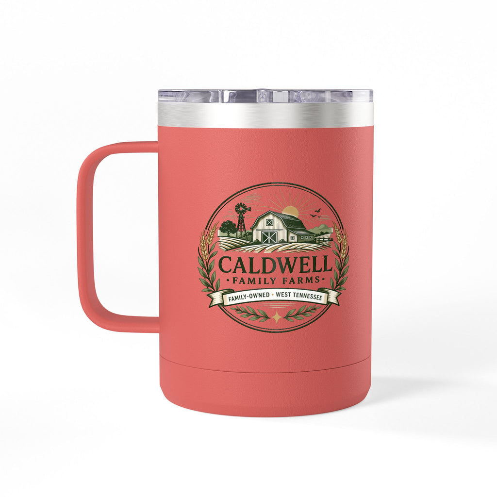 Caldwell Family Farms 15oz Insulated Coffee Tumbler