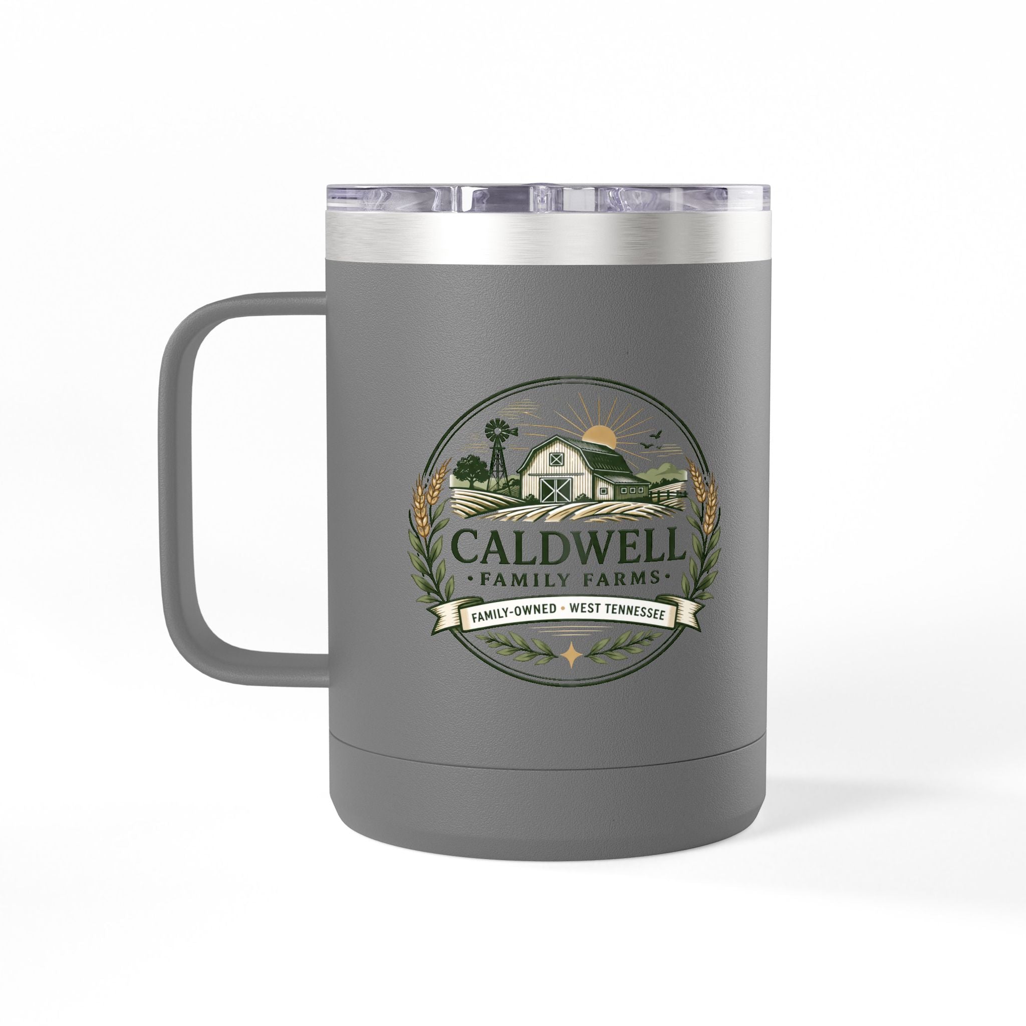 Caldwell Family Farms 15oz Insulated Coffee Tumbler