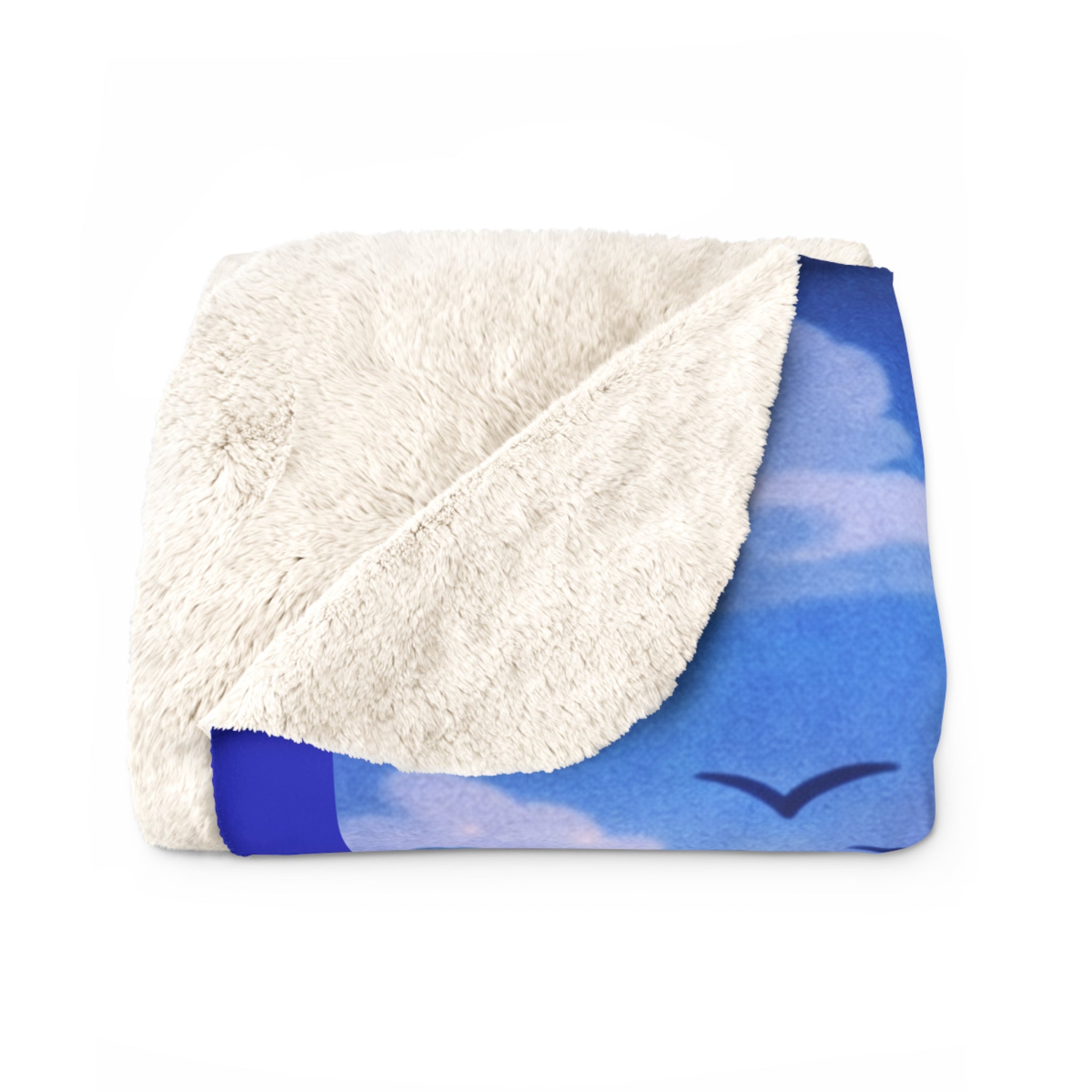 Life Is Goooood Sherpa Blanket — Village of Regulation Cozy Plush Throw