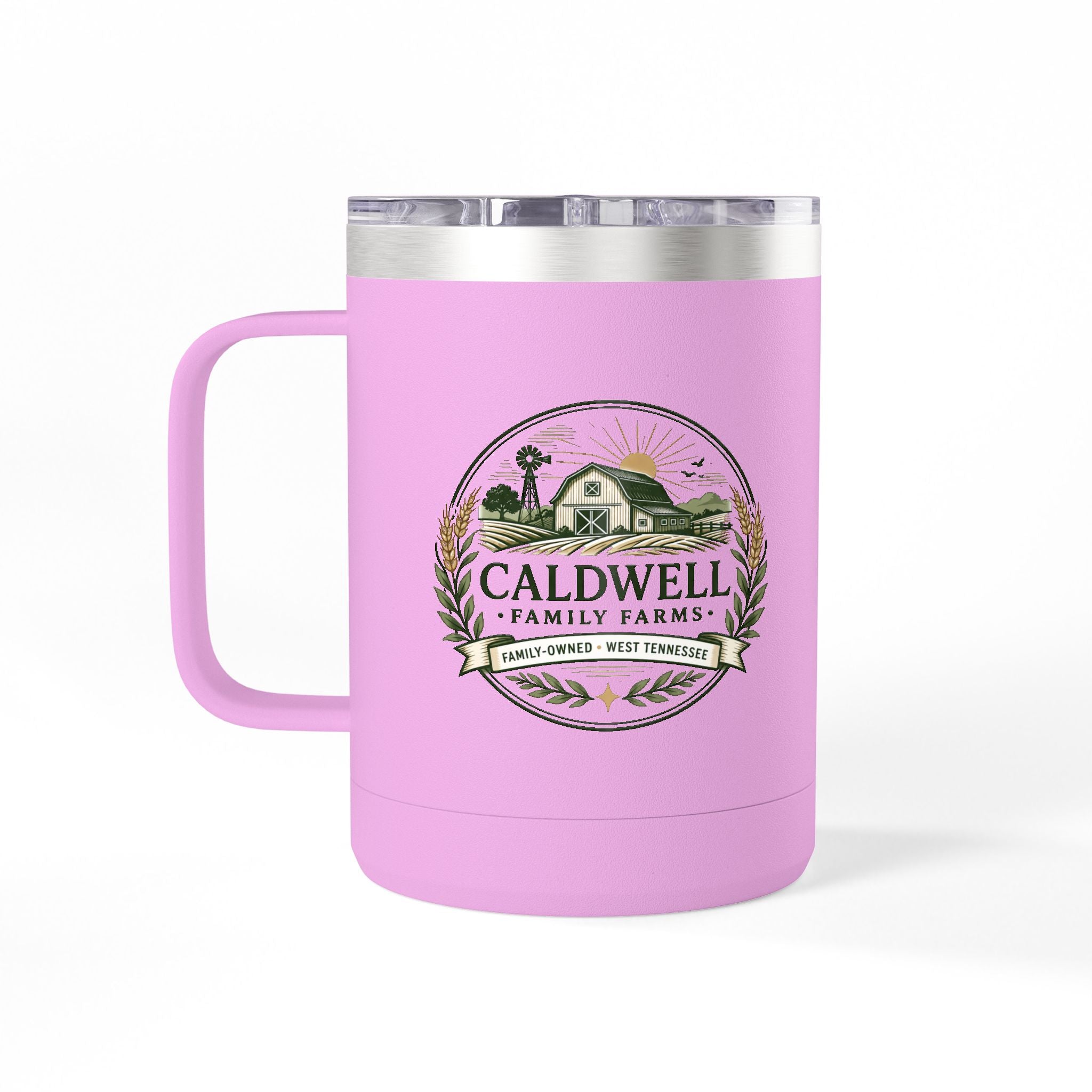 Caldwell Family Farms 15oz Insulated Coffee Tumbler