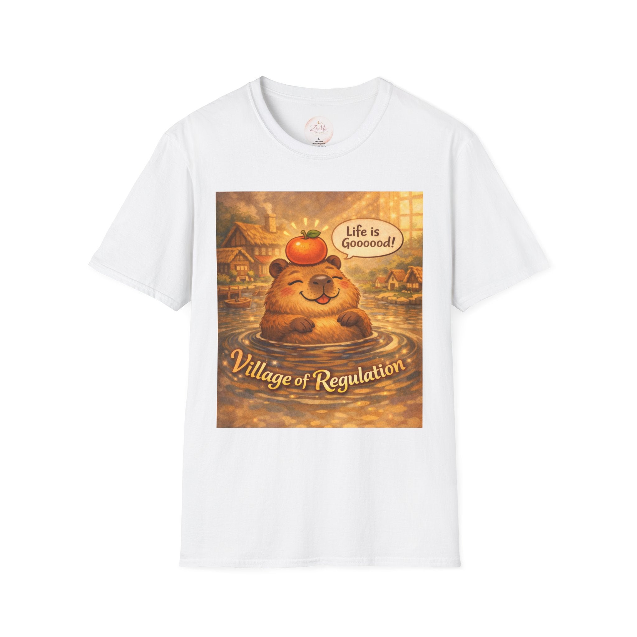Life is Goooood Capybara Tee 🐹🍊  Day Tee