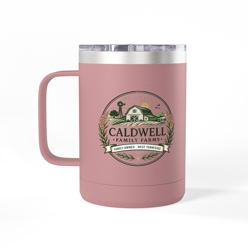 Caldwell Family Farms 15oz Insulated Coffee Tumbler