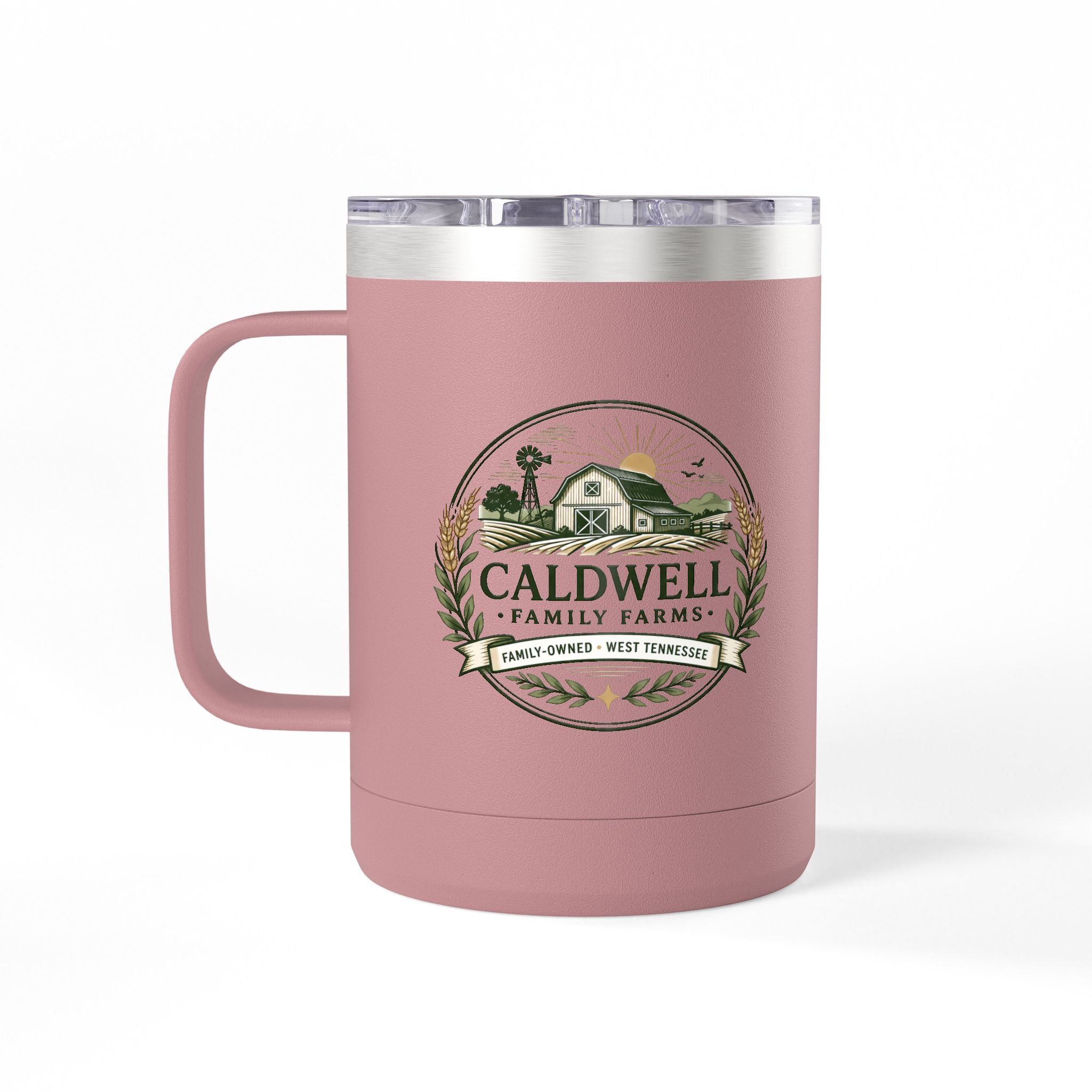Caldwell Family Farms 15oz Insulated Coffee Tumbler