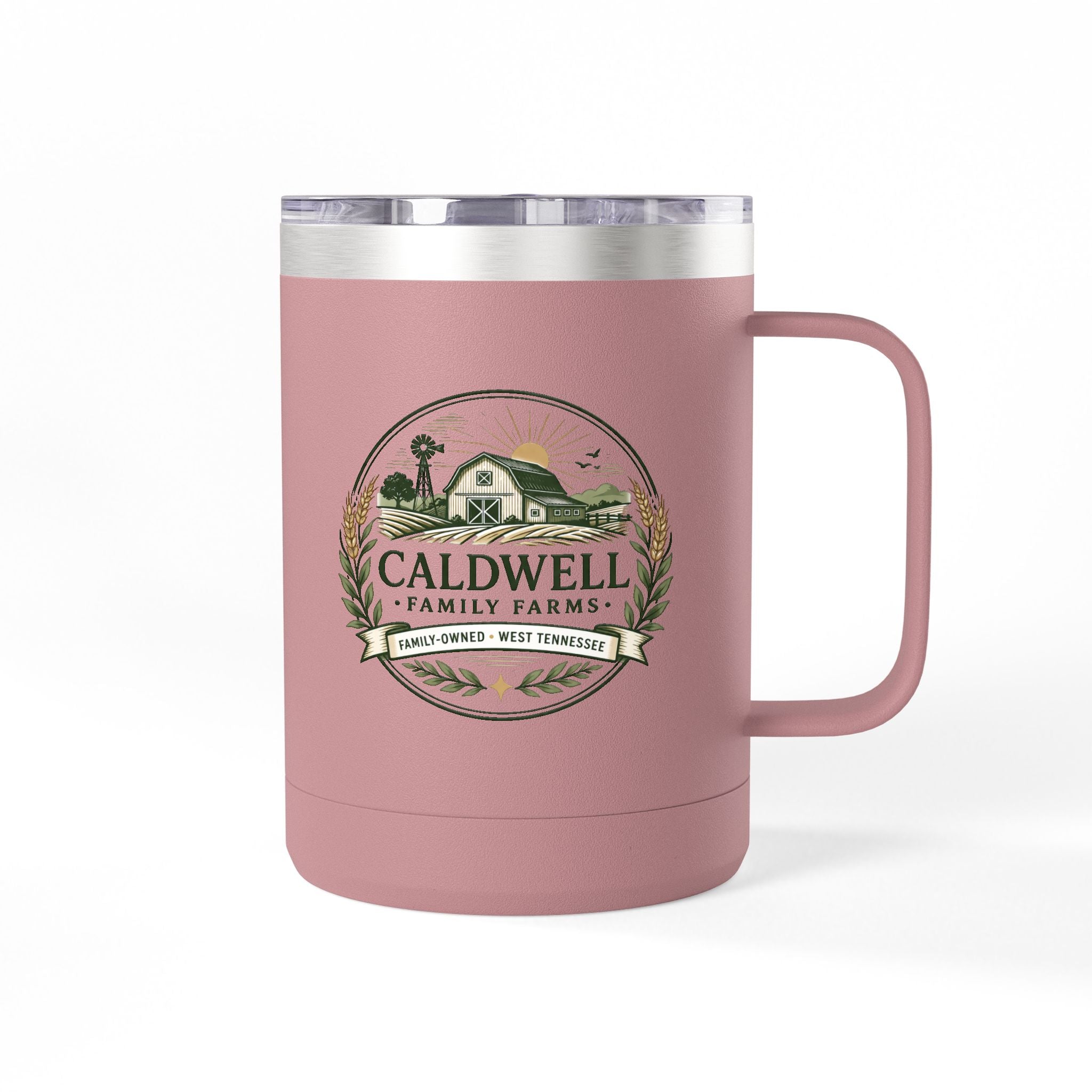 Caldwell Family Farms 15oz Insulated Coffee Tumbler