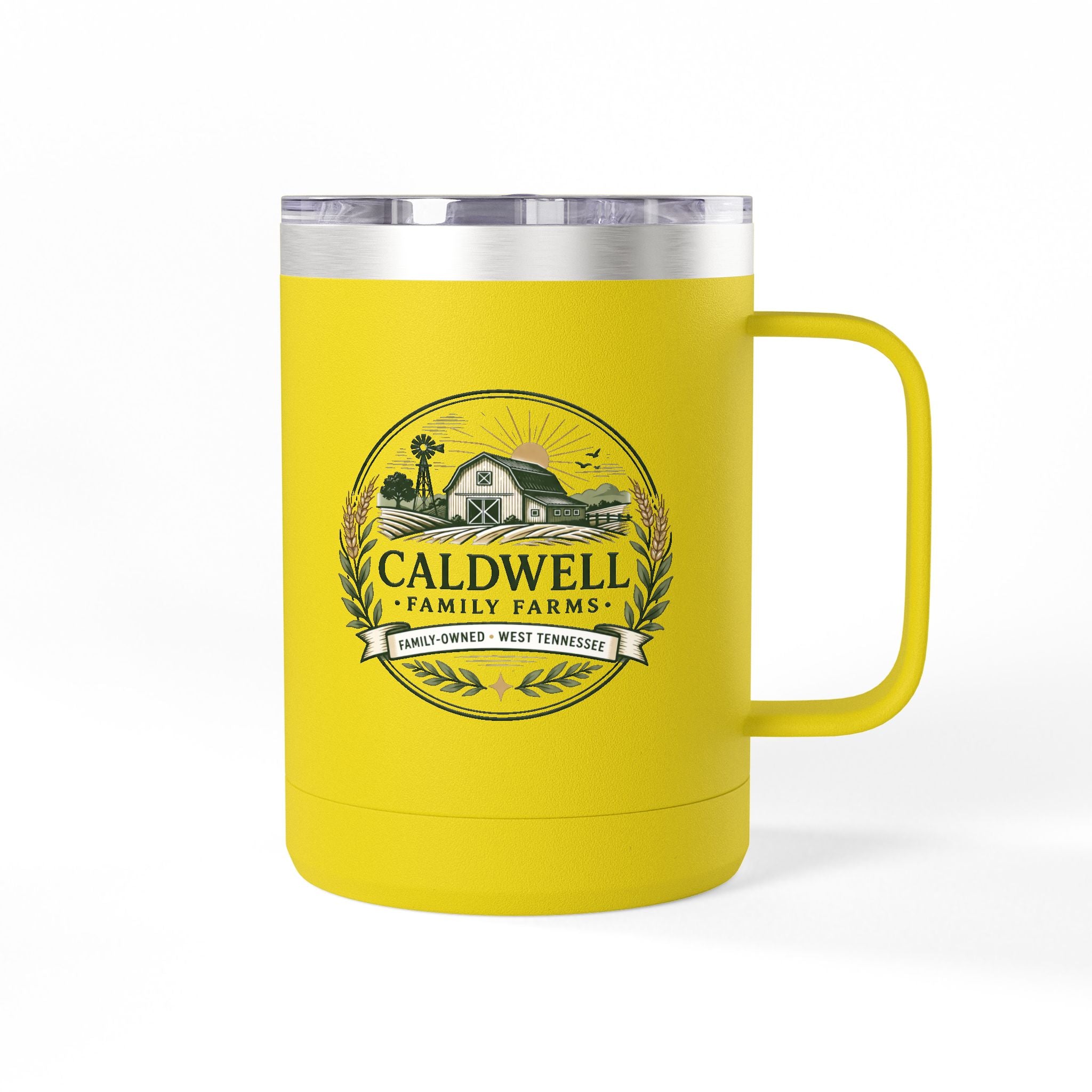 Caldwell Family Farms 15oz Insulated Coffee Tumbler
