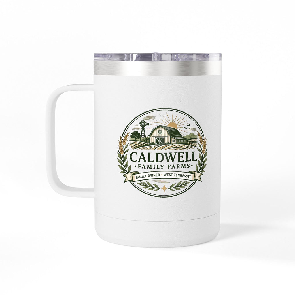 Caldwell Family Farms 15oz Insulated Coffee Tumbler