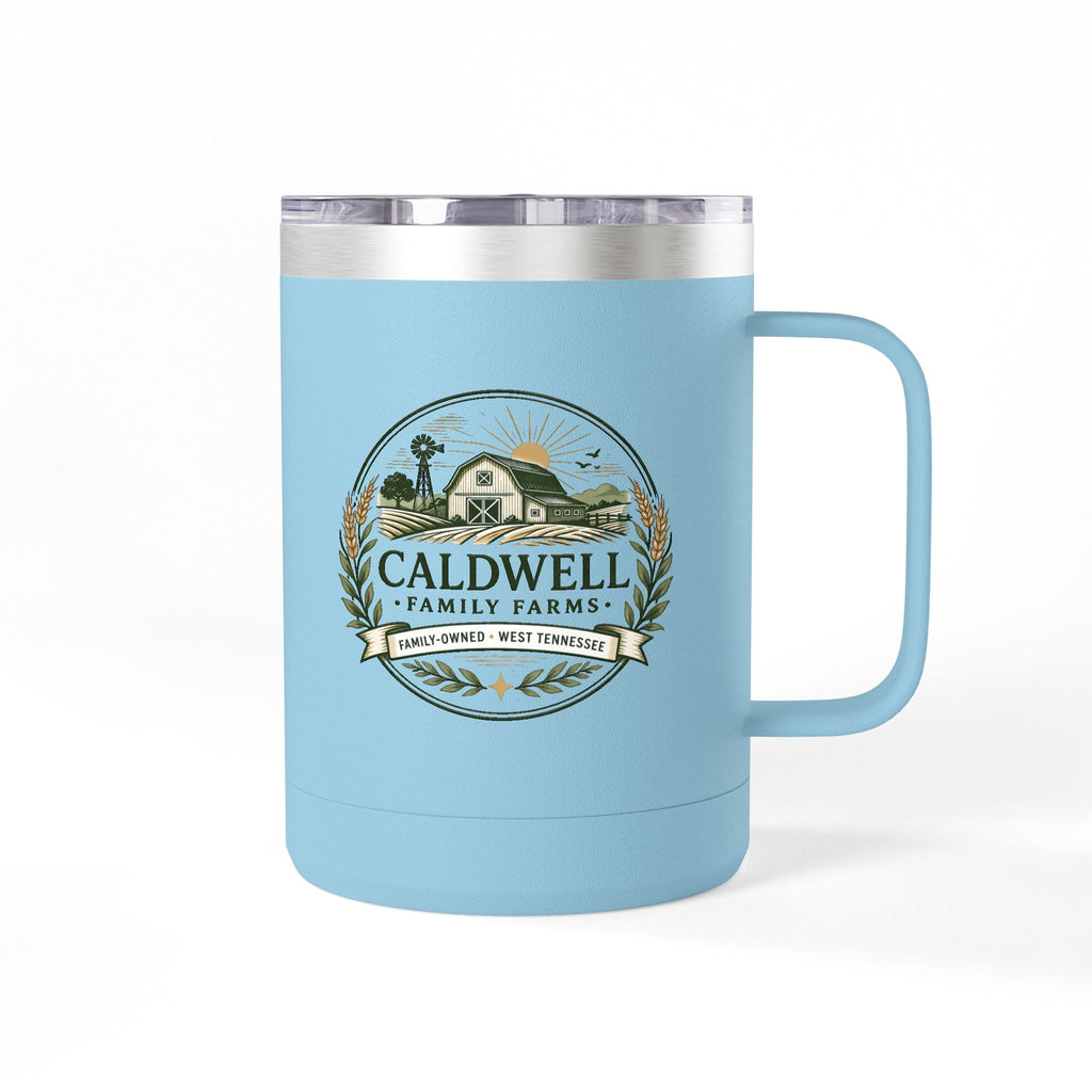 Caldwell Family Farms 15oz Insulated Coffee Tumbler