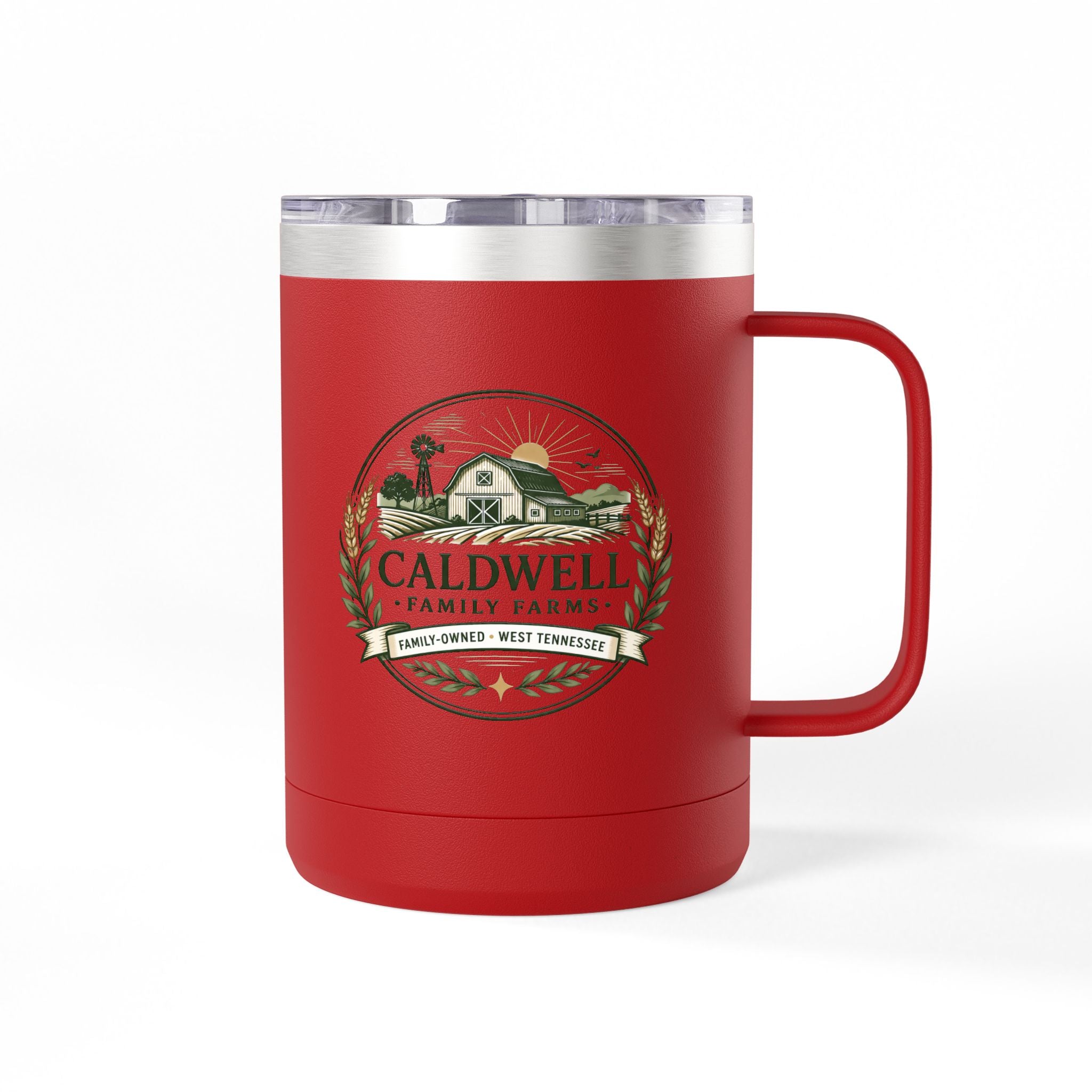 Caldwell Family Farms 15oz Insulated Coffee Tumbler