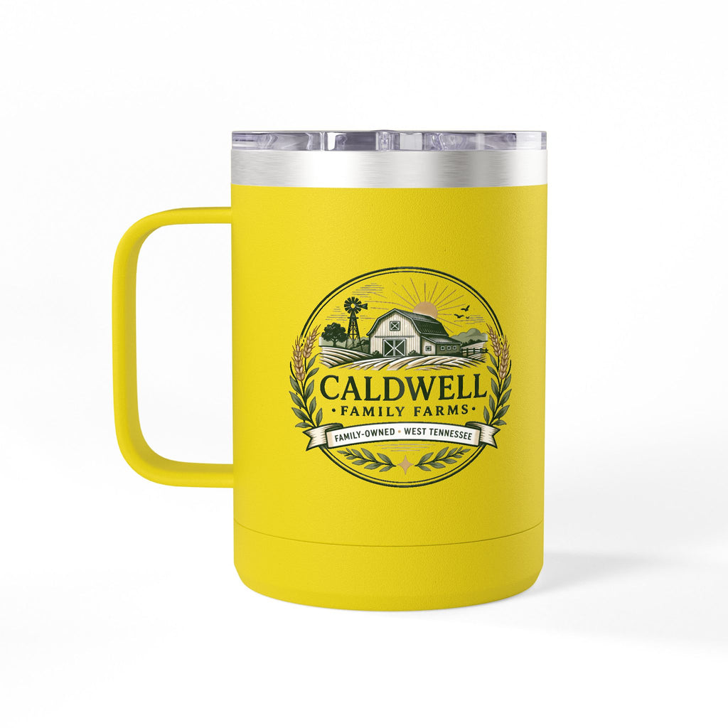Caldwell Family Farms 15oz Insulated Coffee Tumbler
