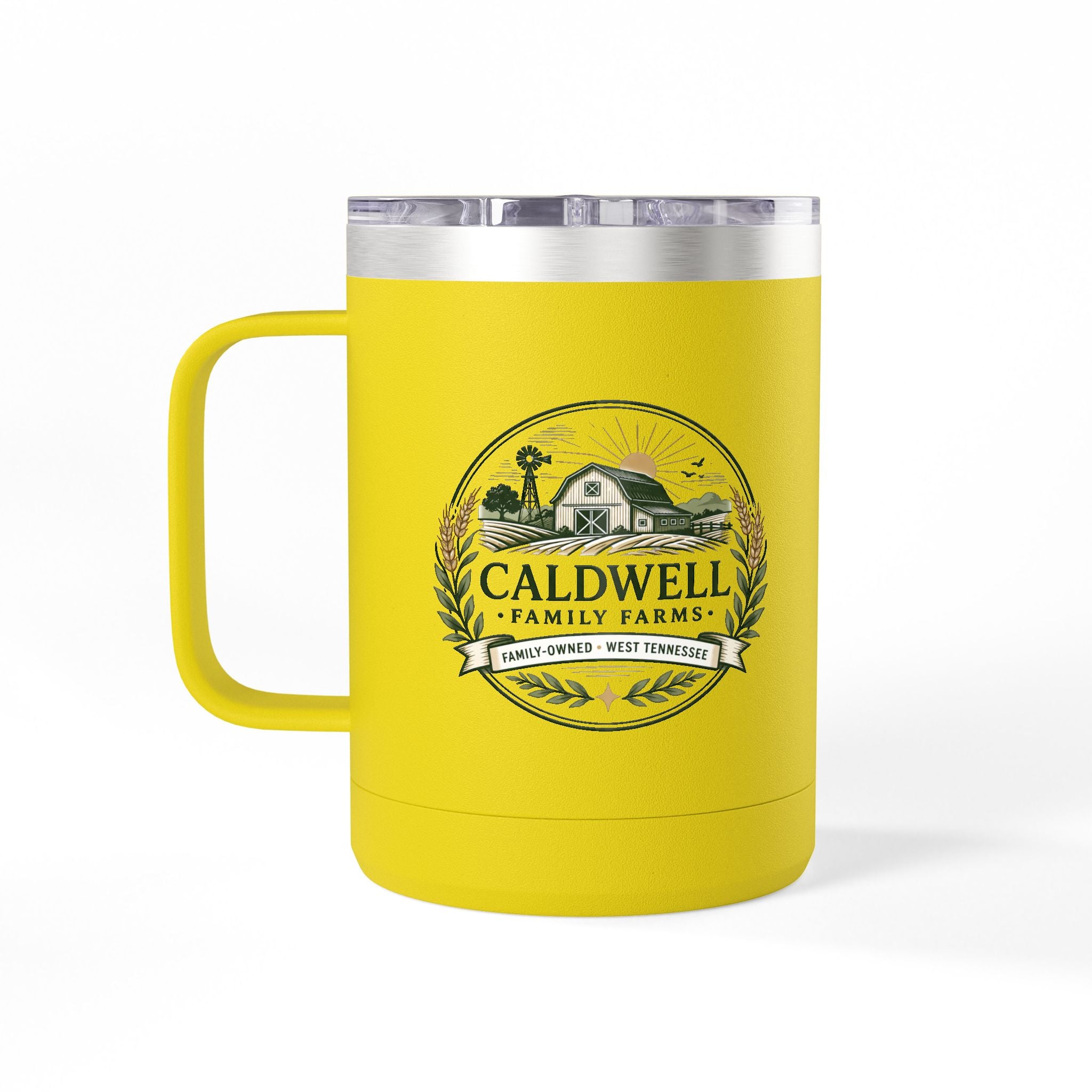 Caldwell Family Farms 15oz Insulated Coffee Tumbler